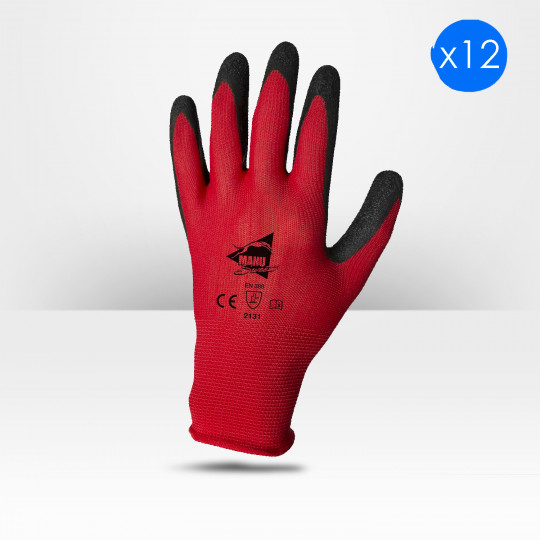 Gants de travail extra fins de Manusweet (lot de 12)