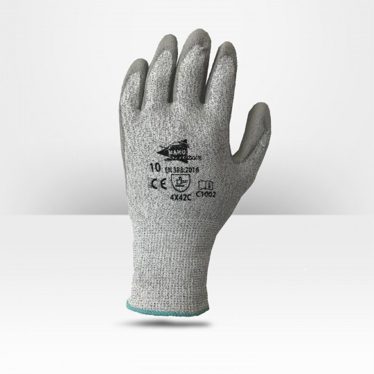 Gants de travail anti coupure en polyuréthane Manusweet