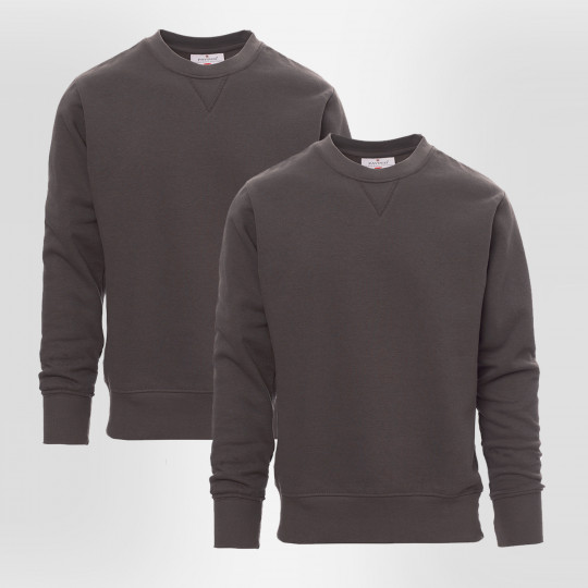 Pack de 2 sweat économique gris foncé