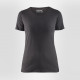 T-shirt Blaklader pour femme noir
