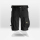 Short de travail stretch Snickers noir