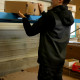 Veste de travail sans manche FHB Justus gris noir