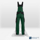 Salopette de paysagiste FHB Pascal vert noir