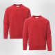 Pack de 2 sweat économique gris foncé