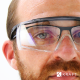 Surlunettes de protection incolores Uvex