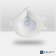 Lot de 15 masques respiratoires avec soupape Uvex FFP3