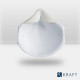 Lot de 20 masques respiratoires pliables Uvex FFP2