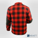Veste de travail bûcheron en flanelle Herock
