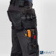 Pantalon de travail extensible avec poches genouillères intégrées Snickers