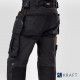 Pantalon de travail extensible avec poches genouillères intégrées Snickers