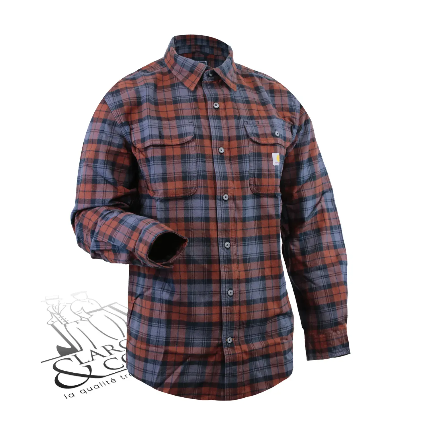 Chemise en flanelle 100% coton Carhartt