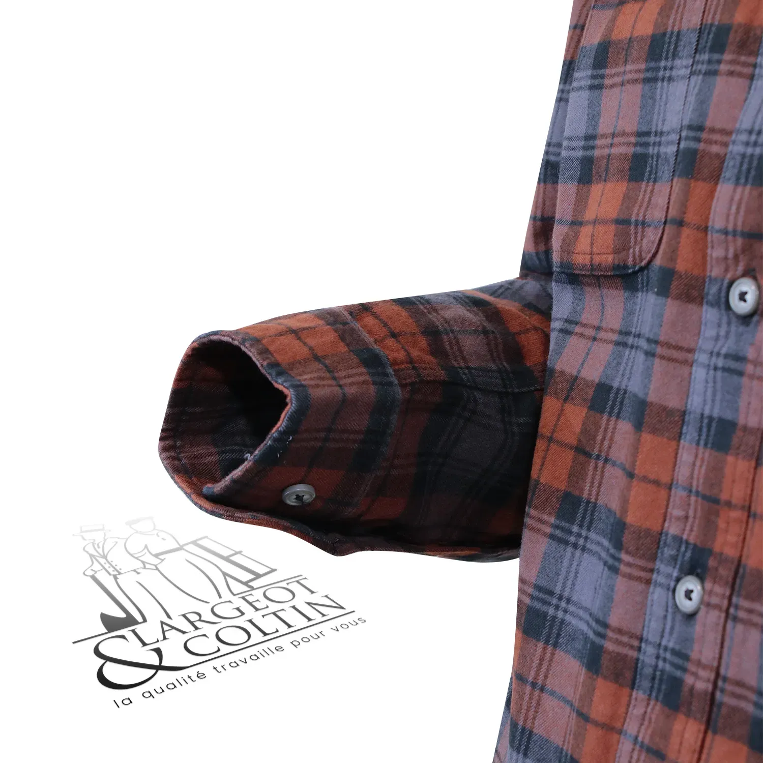 Chemise en flanelle 100% coton Carhartt