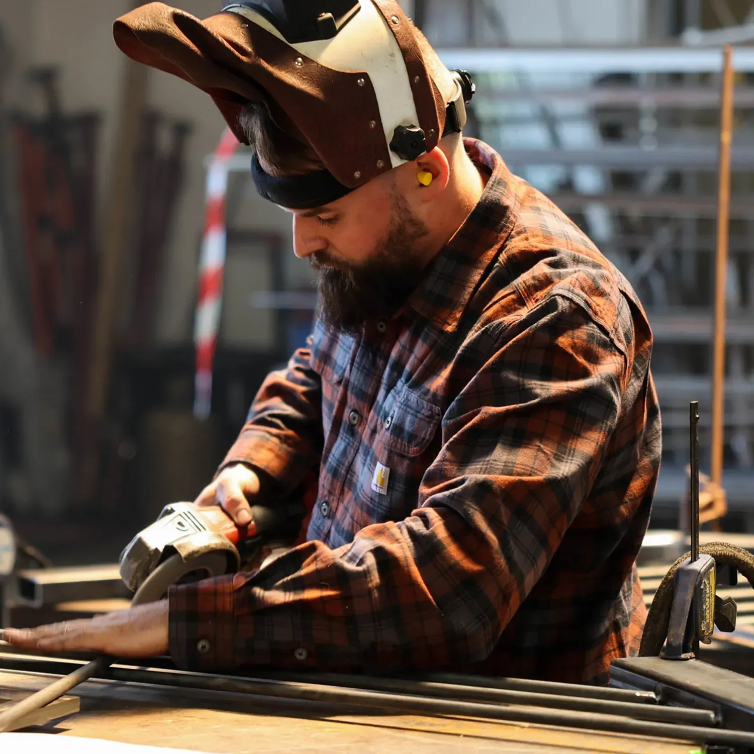 Chemise en flanelle 100% coton Carhartt