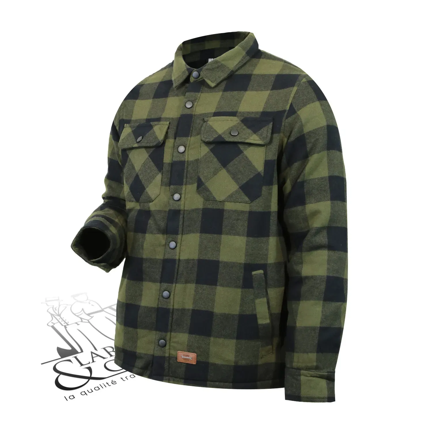 Veste de travail bûcheron en flanelle Herock