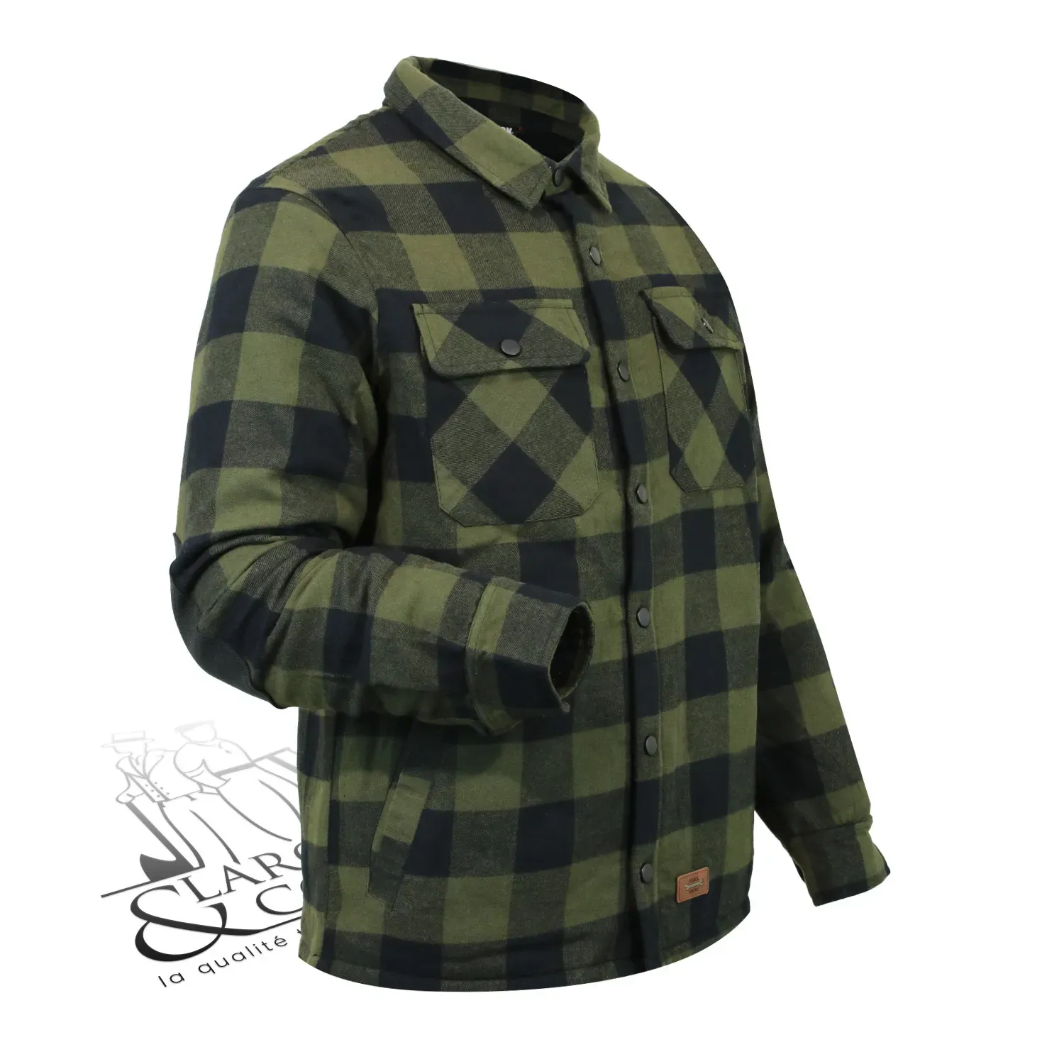 Veste de travail bûcheron en flanelle Herock