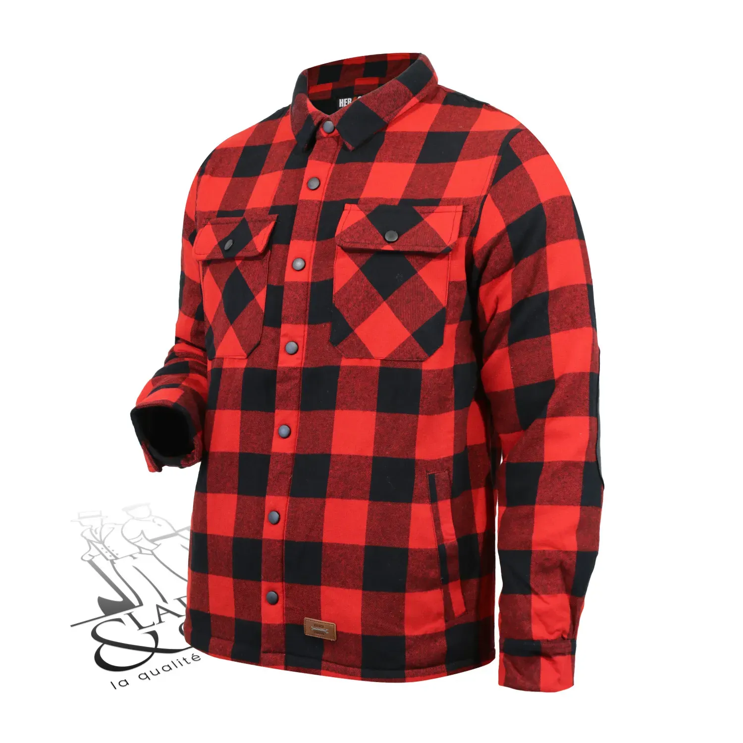Veste de travail bûcheron en flanelle Herock