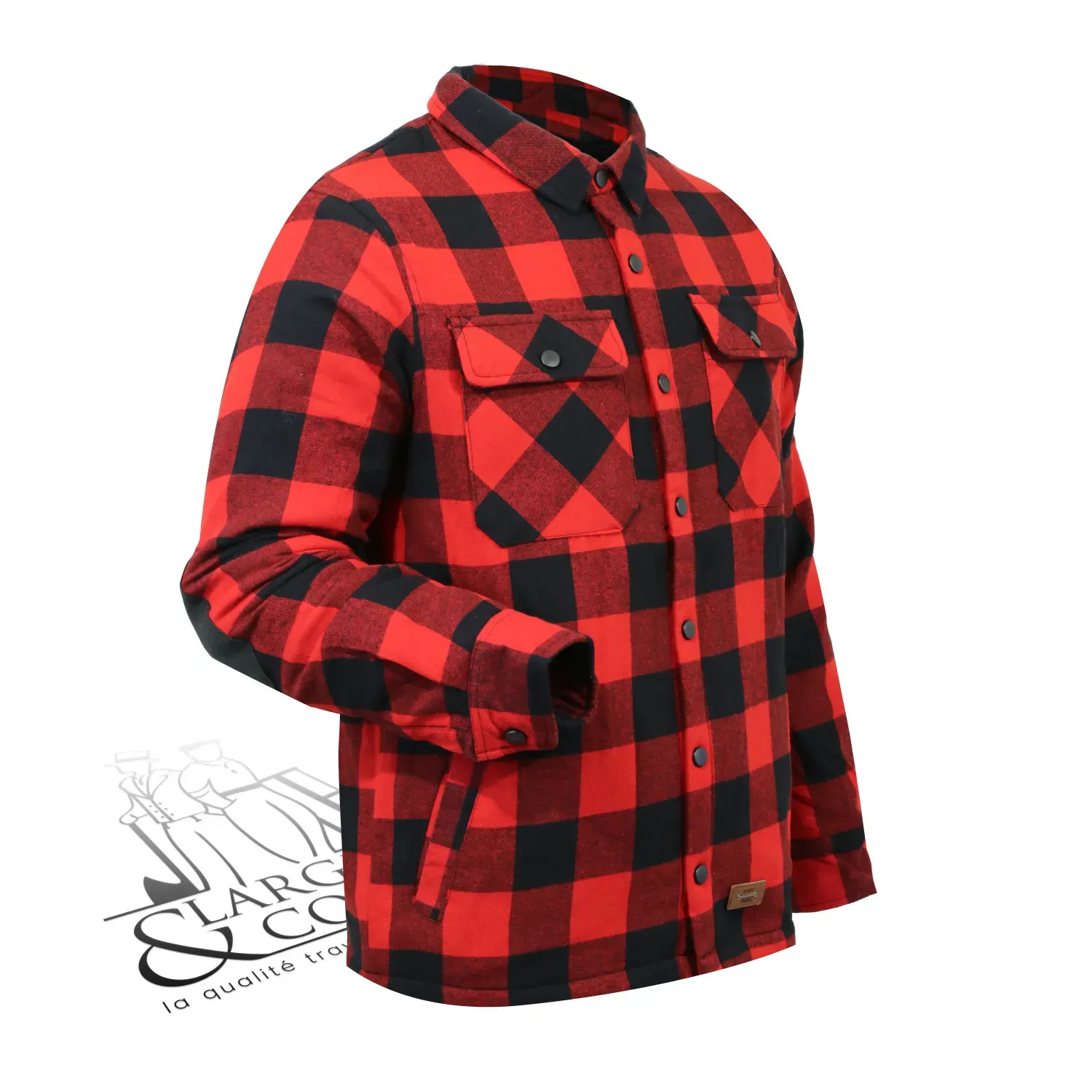 Veste de travail bûcheron en flanelle Herock