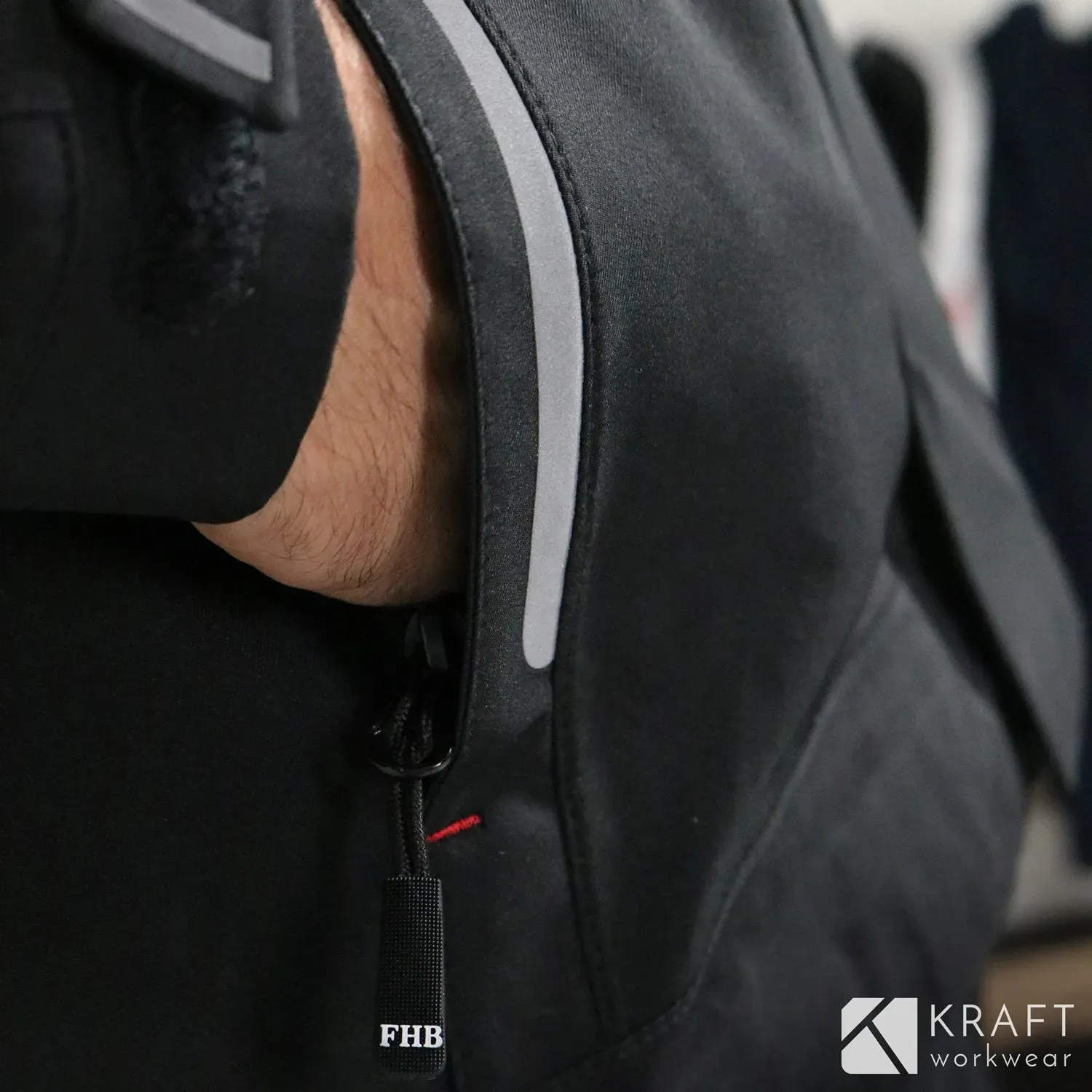 Veste de pluie travail FHB Boris