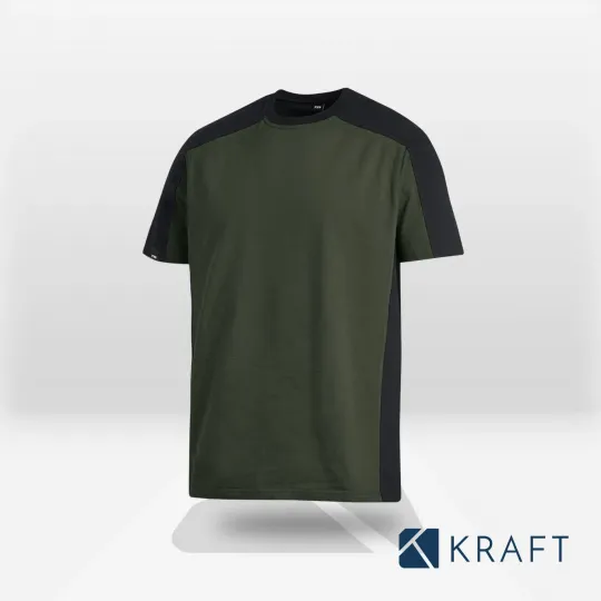 T-shirt de travail bicolore 100% coton FHB Marc