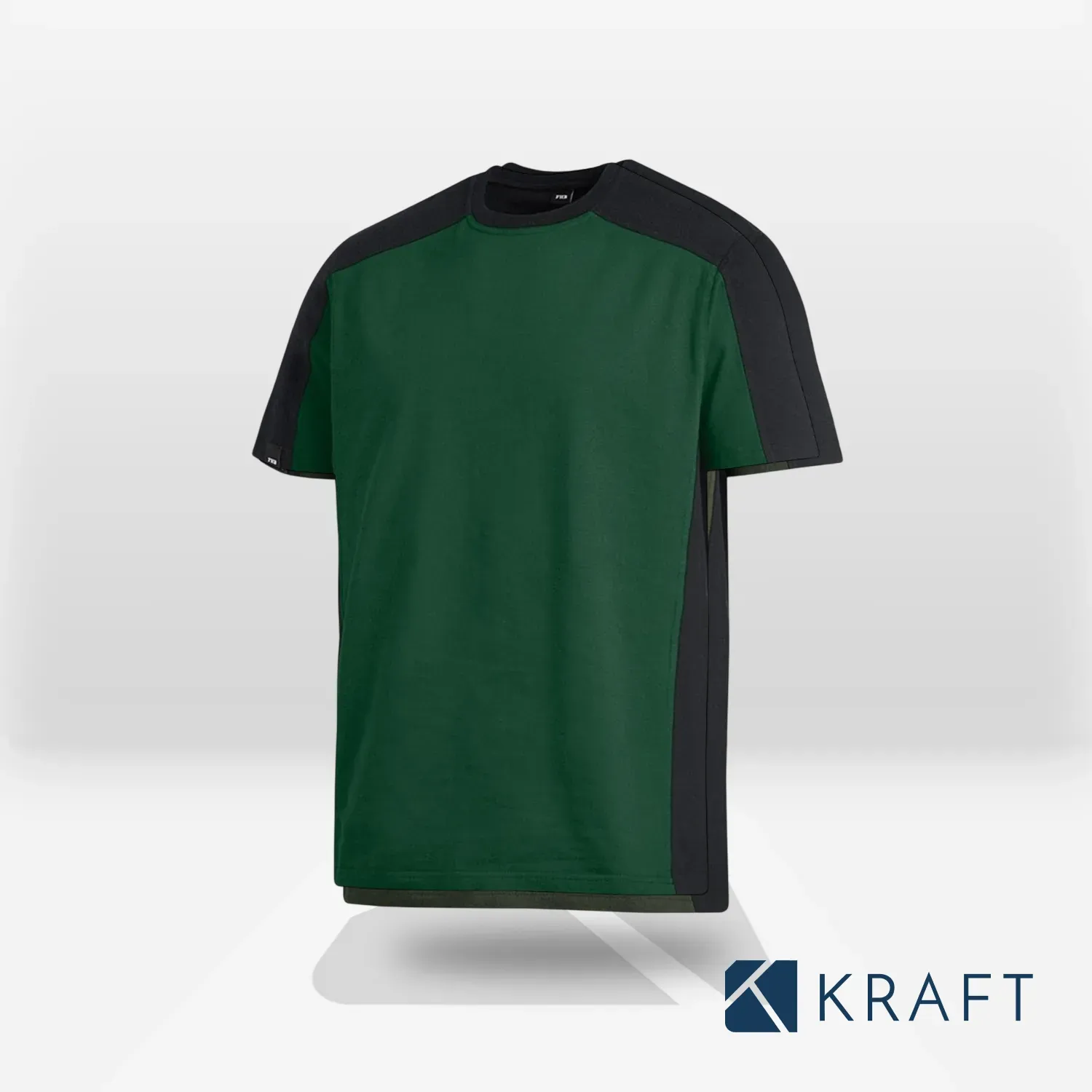 T-shirt de travail bicolore 100% coton FHB Marc