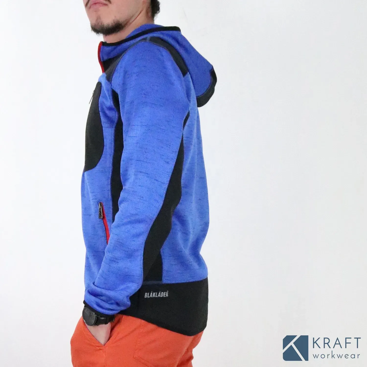 Gilet de travail polaire à capuche Blaklader
