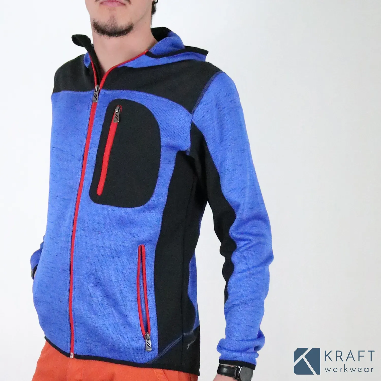 Gilet de travail polaire à capuche Blaklader