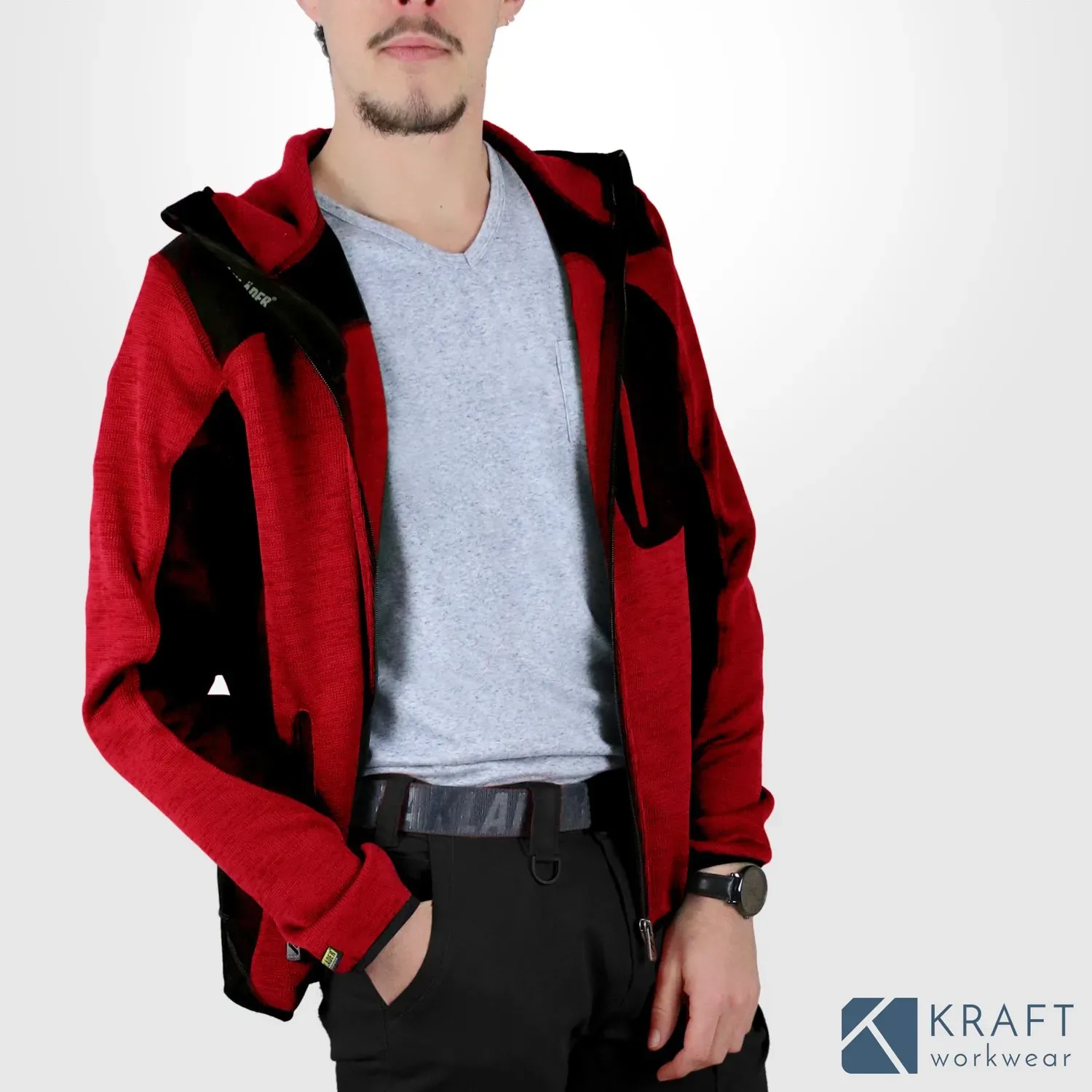 Gilet de travail polaire à capuche Blaklader