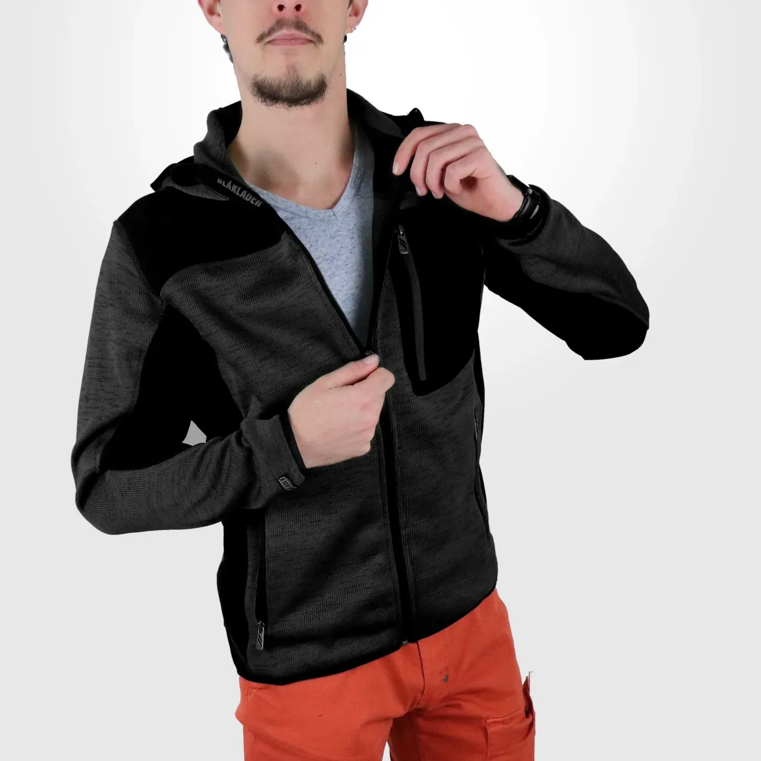 Gilet de travail polaire à capuche Blaklader