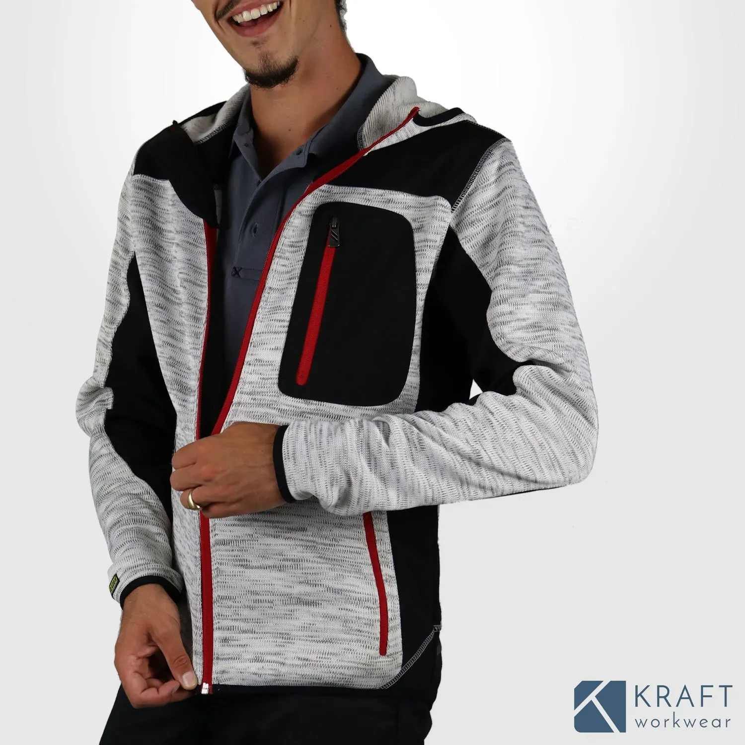 Gilet de travail polaire à capuche Blaklader