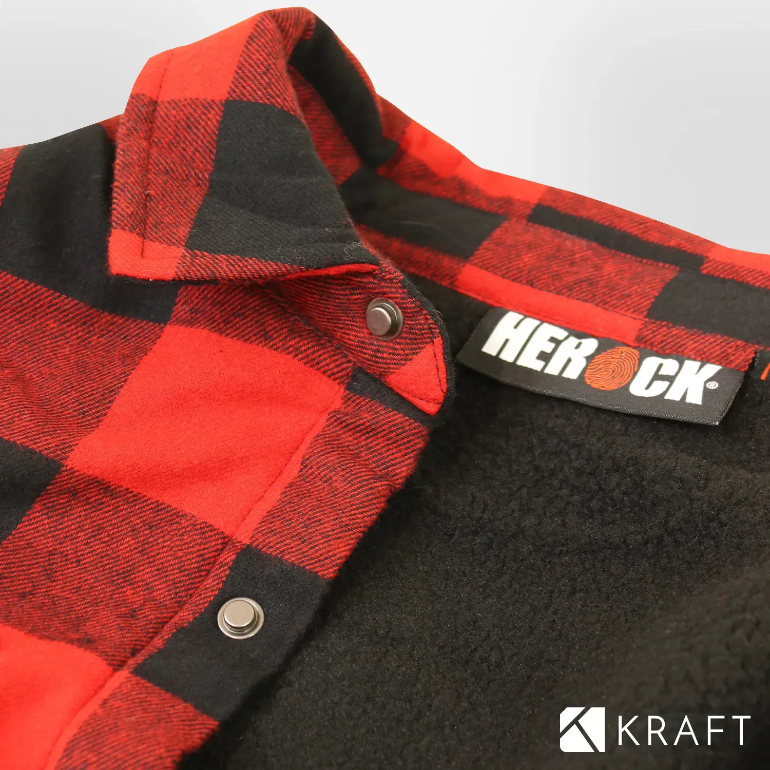 Veste de travail bûcheron en flanelle Herock