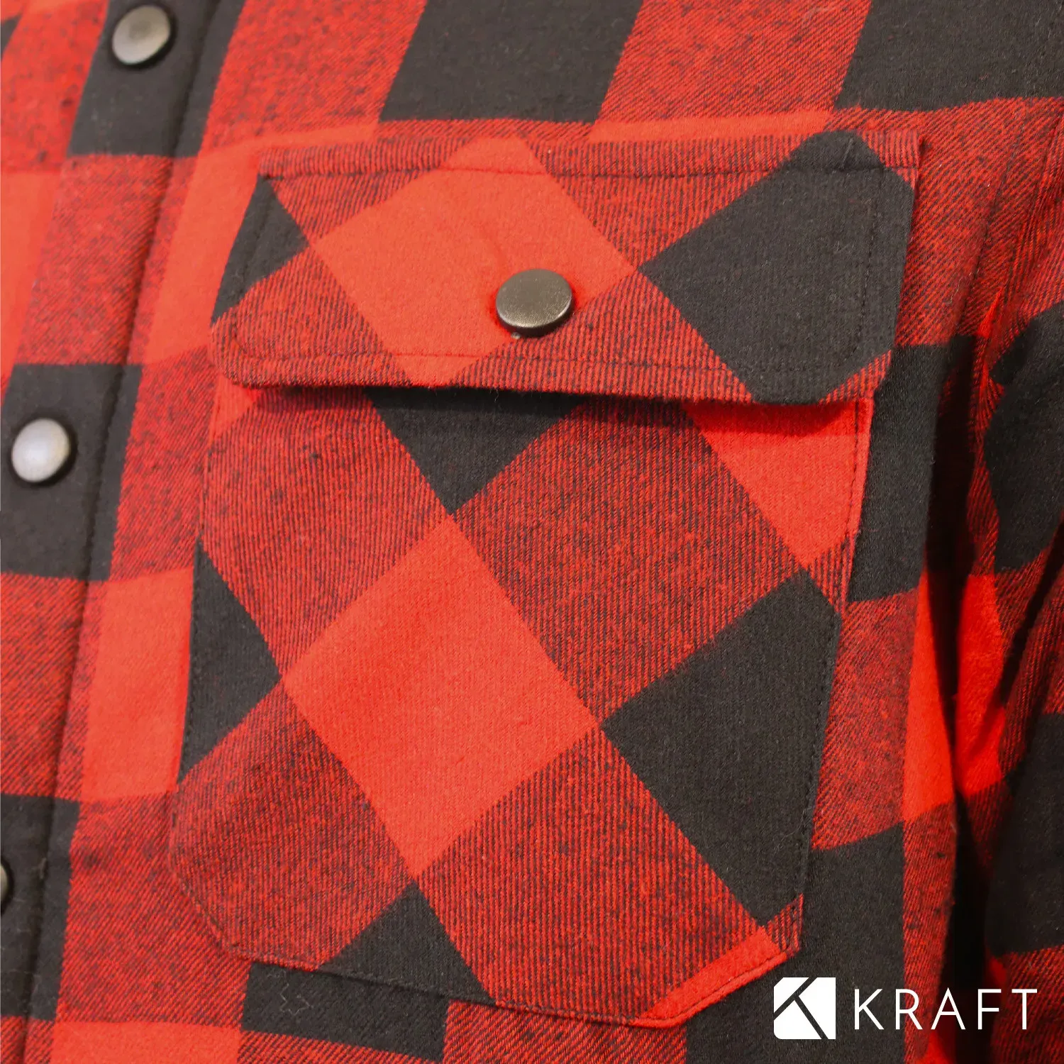 Veste de travail bûcheron en flanelle Herock