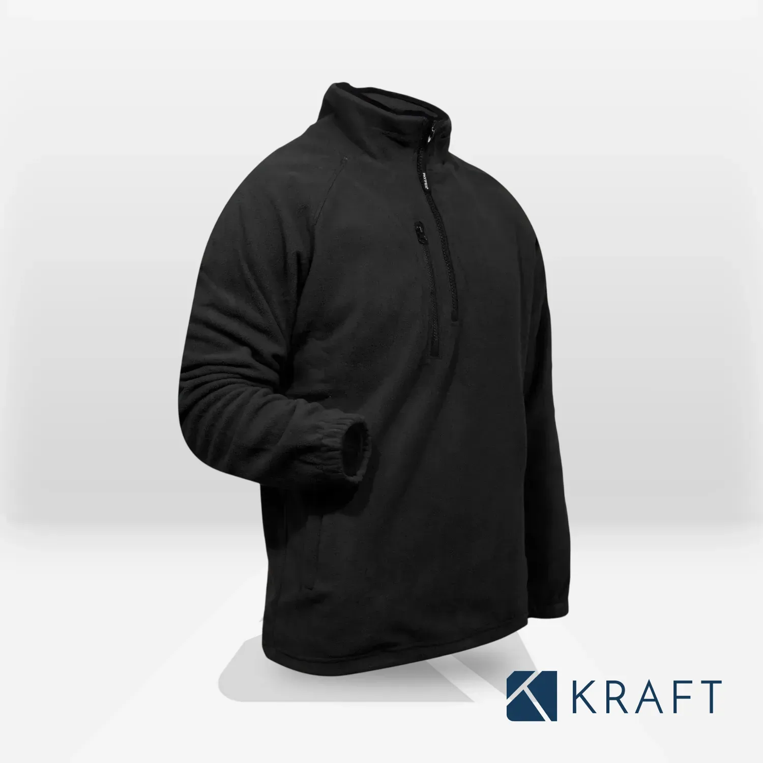 Polaire de travail demi zip économique