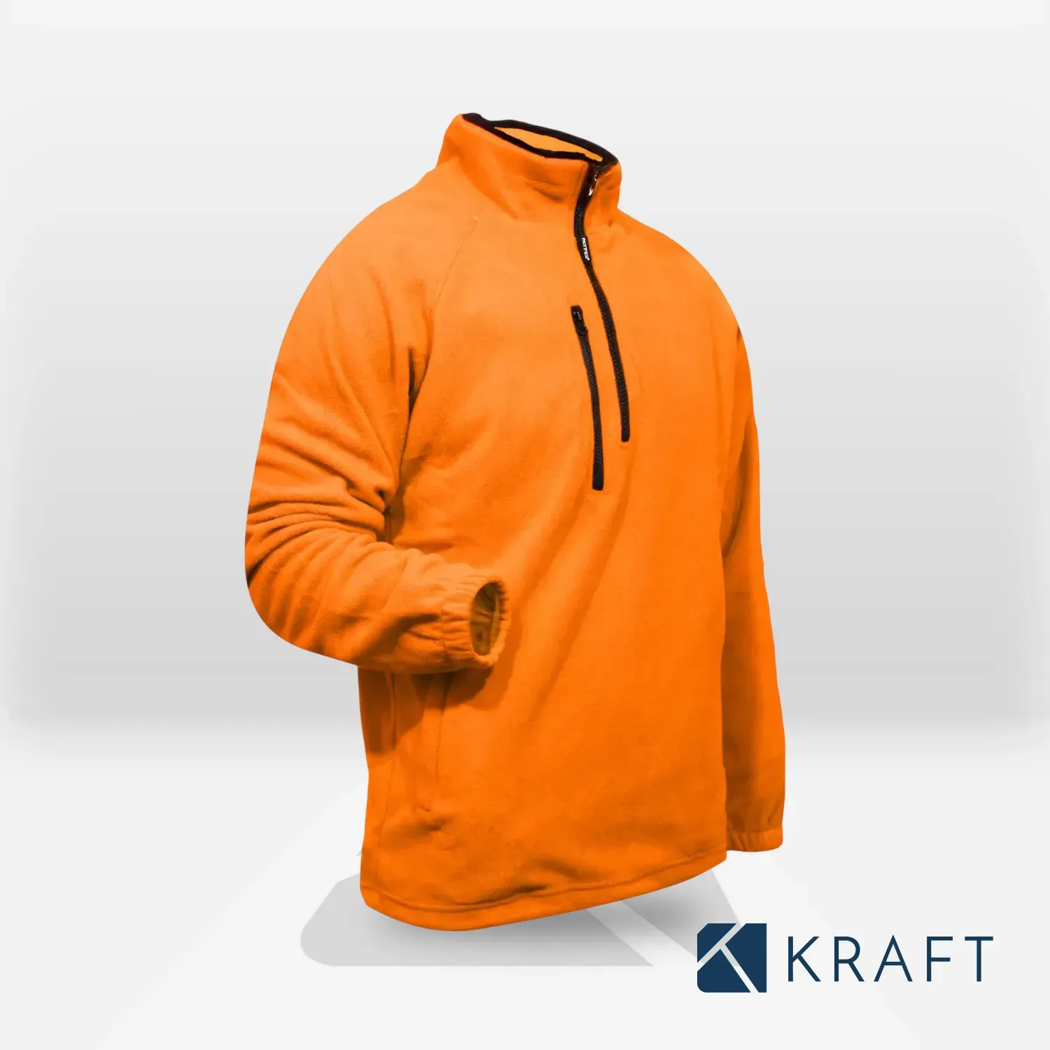 Polaire de travail demi zip économique