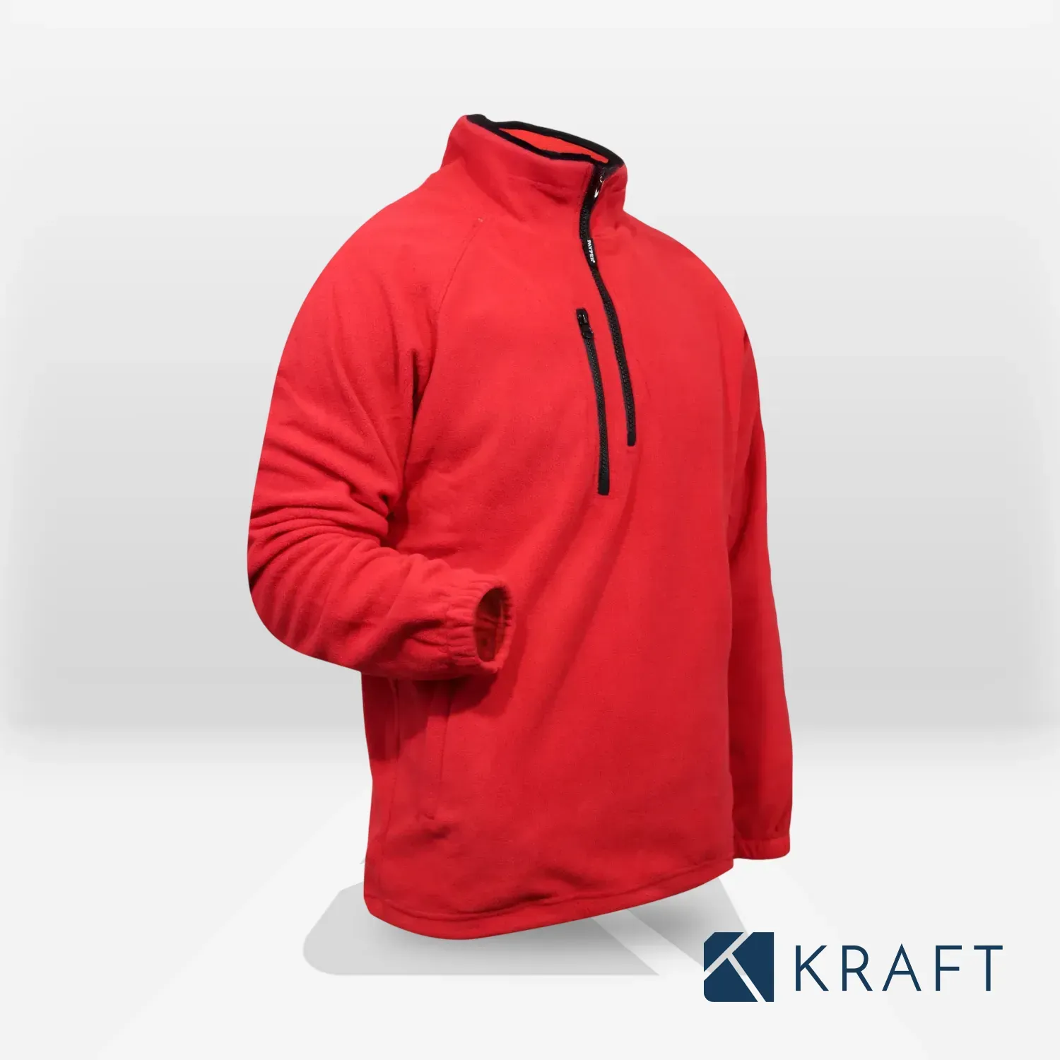 Polaire de travail demi zip économique