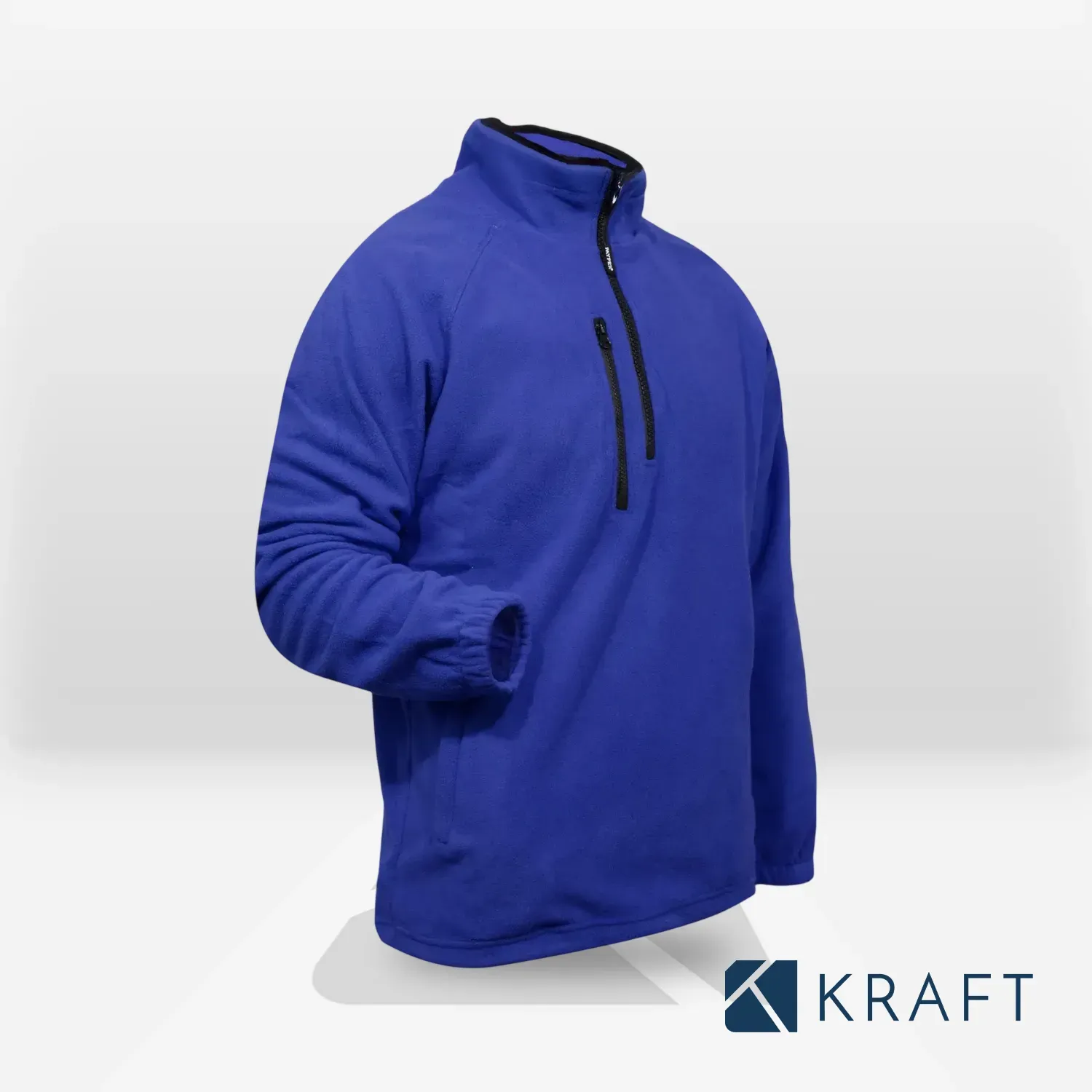 Polaire de travail demi zip économique