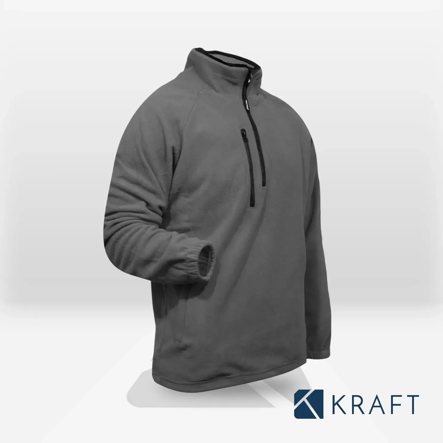 Polaire de travail demi zip économique