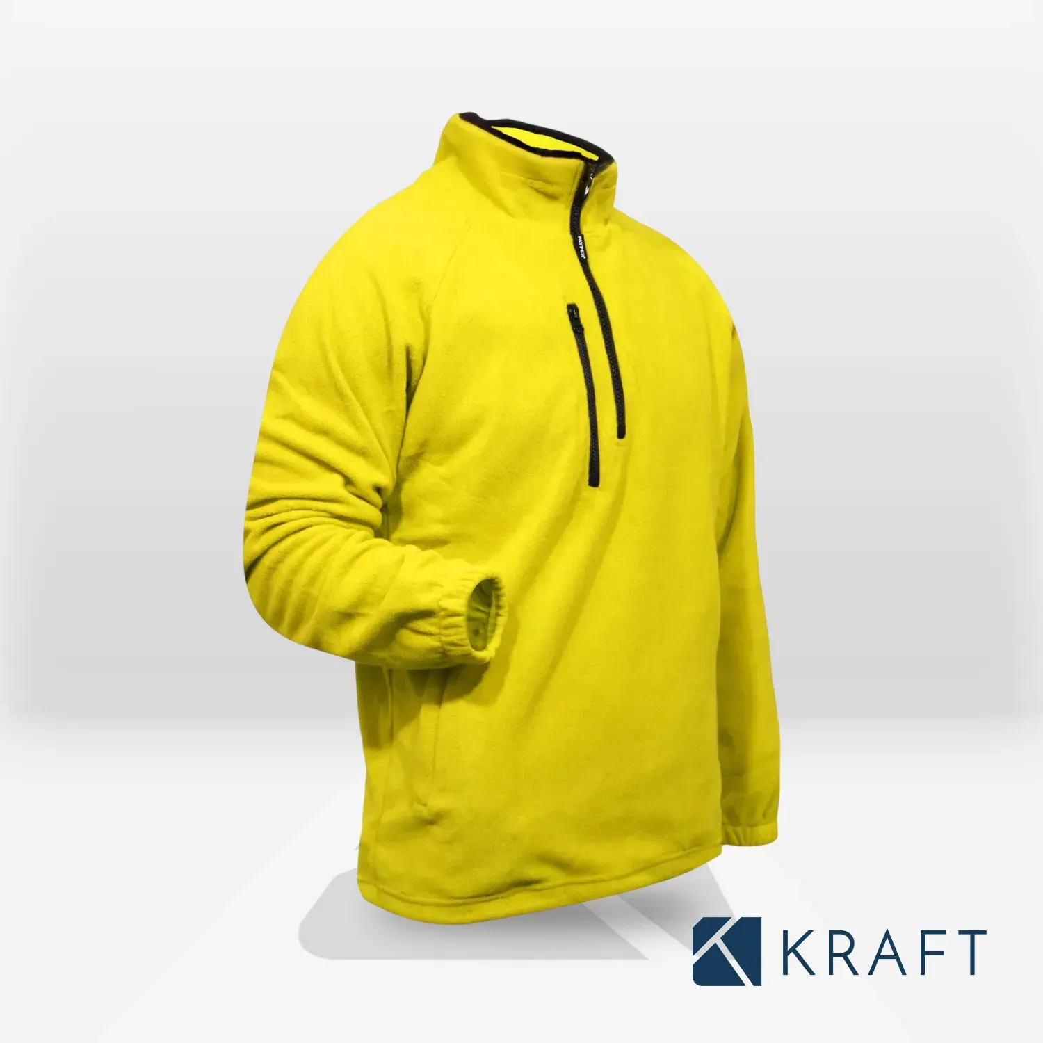 Polaire de travail demi zip économique