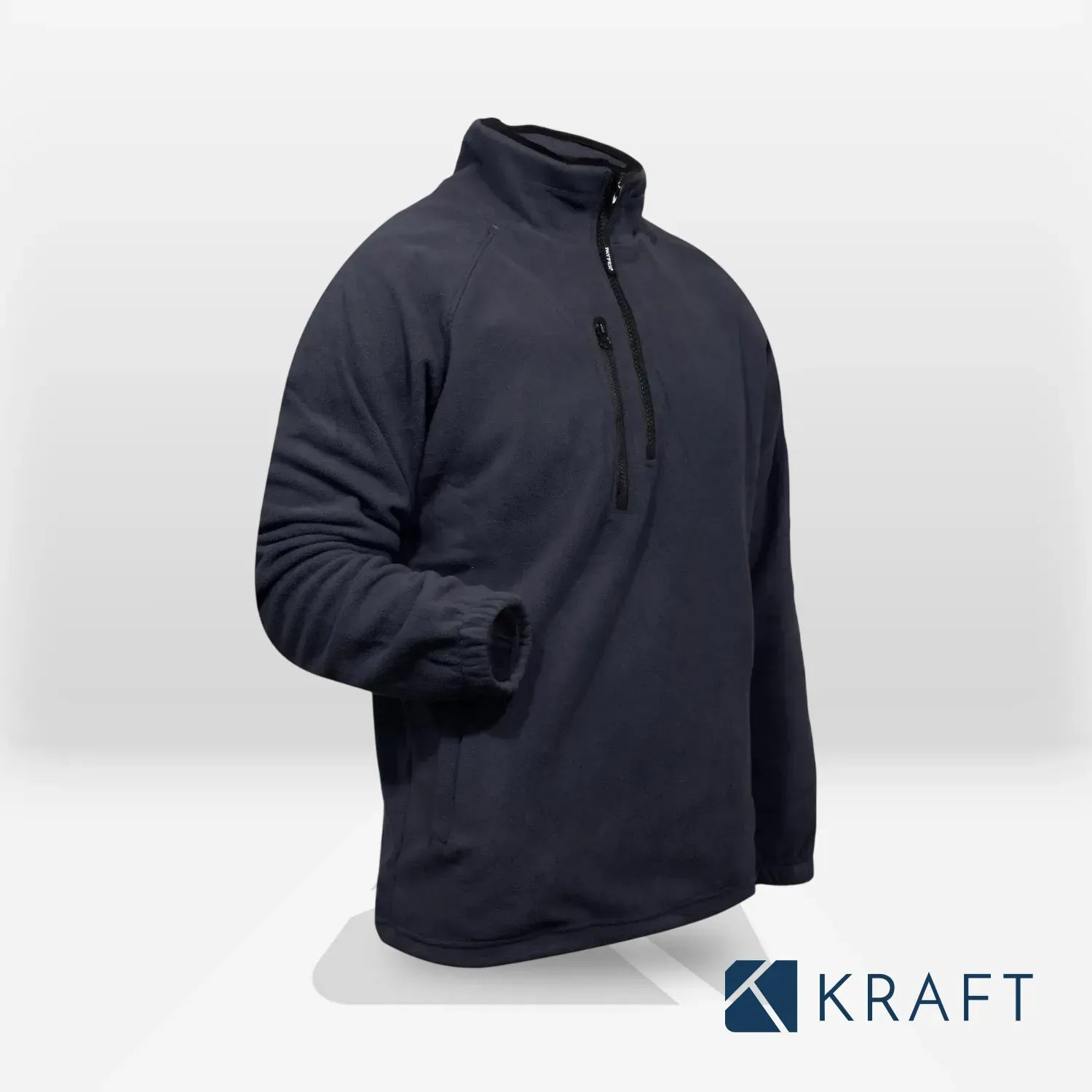 Polaire de travail demi zip économique