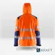 Veste softshell haute visibilité à capuche Blaklader