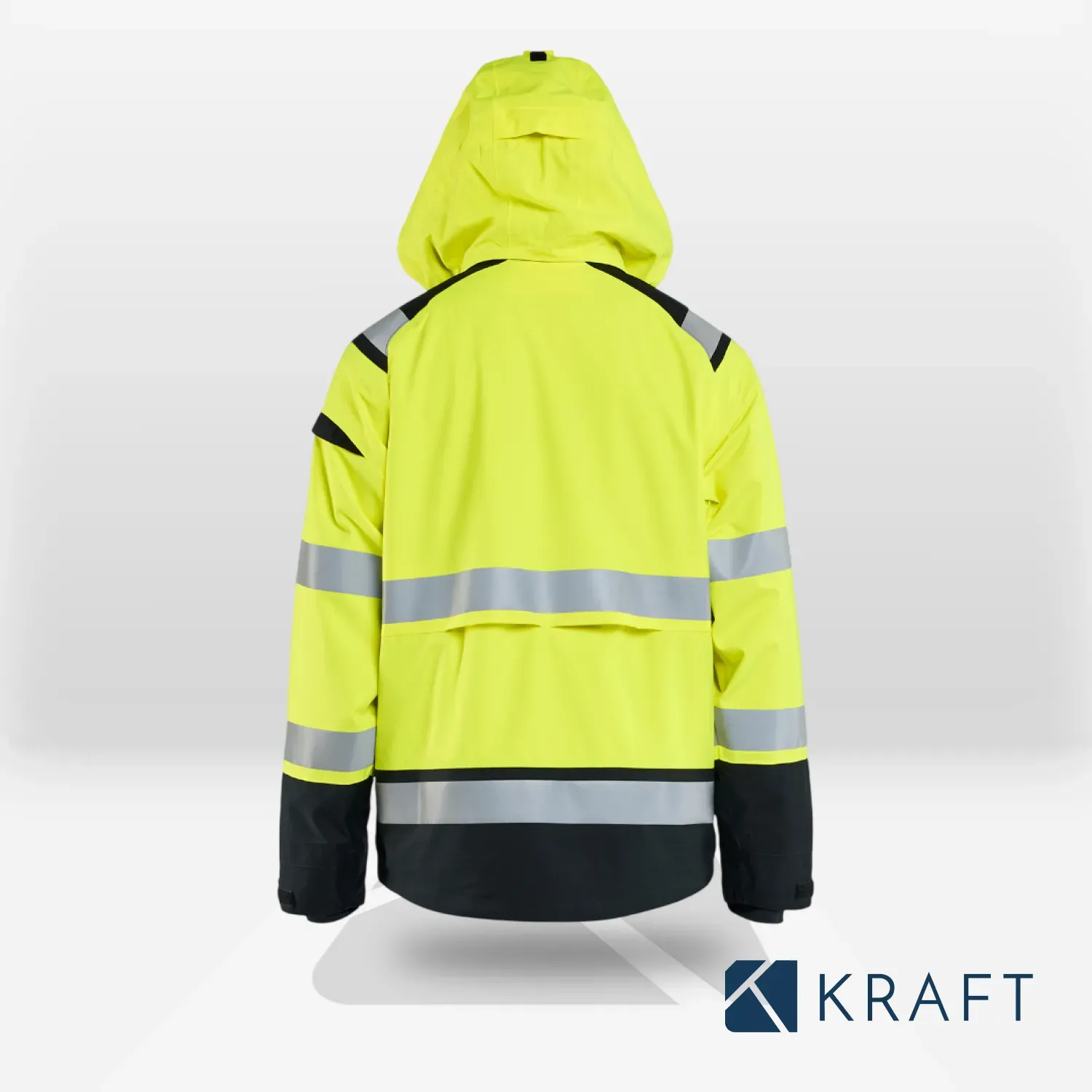Veste hardshell haute visibilité à capuche Blaklader