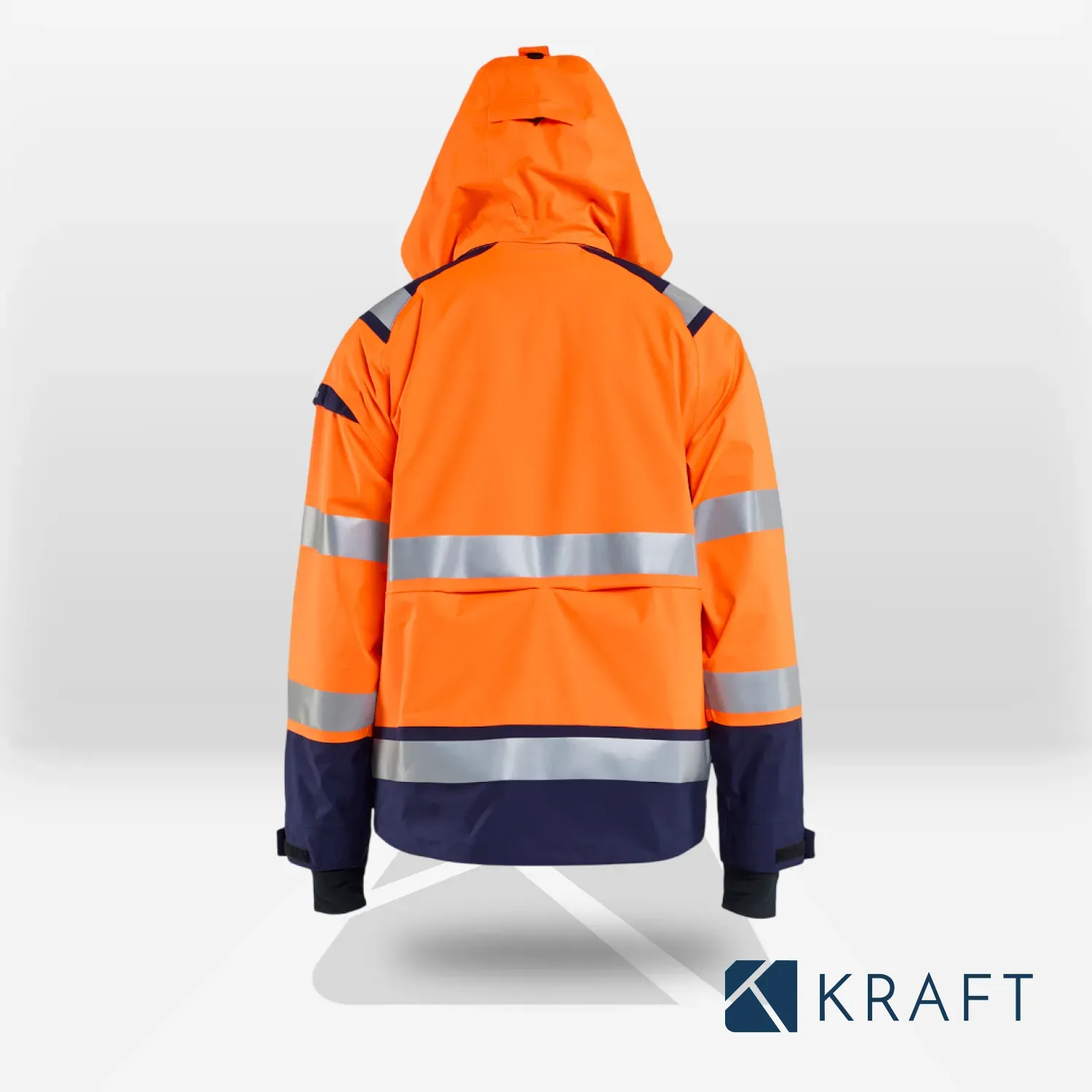 Veste hardshell haute visibilité à capuche Blaklader
