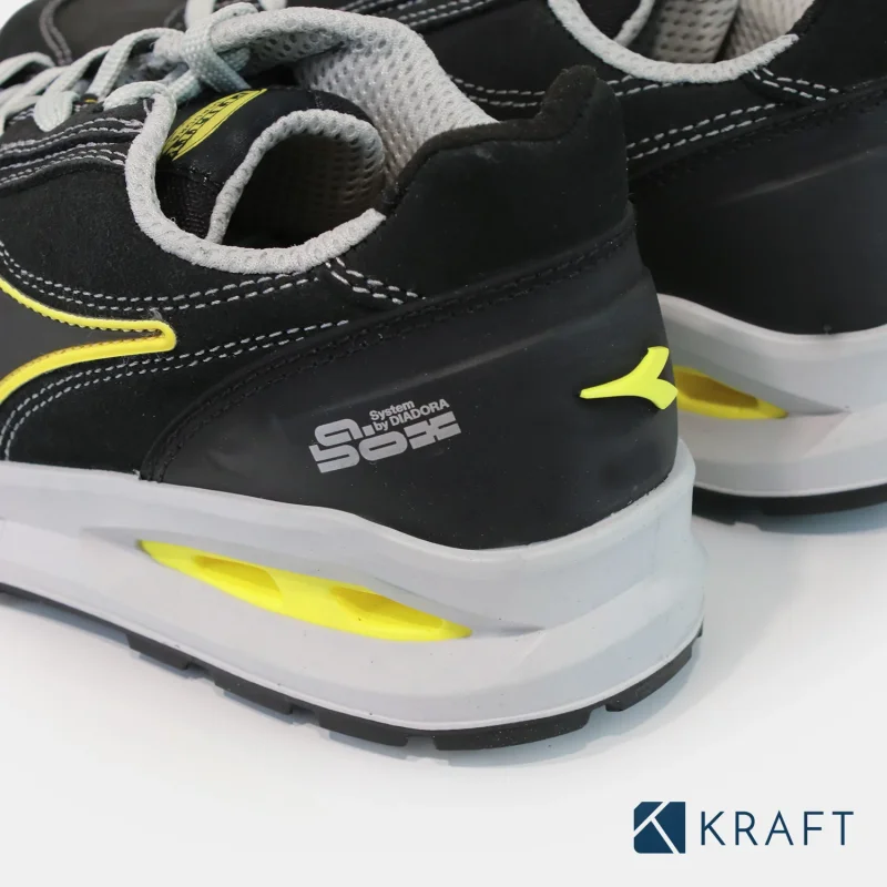 Baskets de sécurité en cuir Run A-Box S3S Diadora