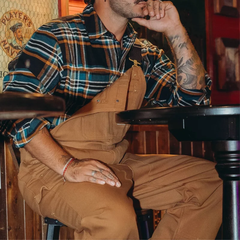 Salopette Carhartt Overall marron