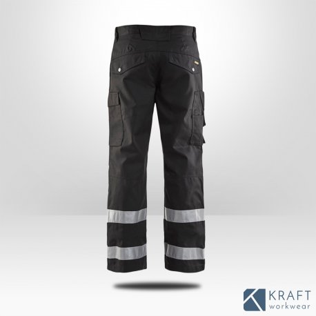 Pantalon transport HV Blaklader noir - Kraft Workwear