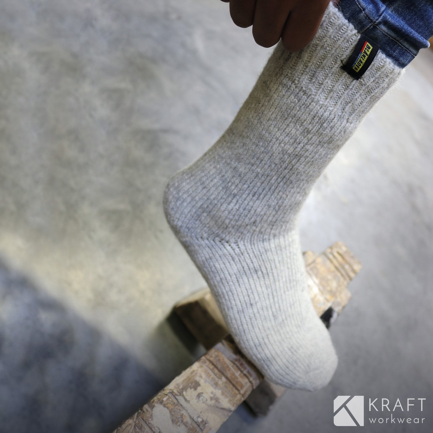 Chaussettes en laine pour le froid - Kraft Workwear