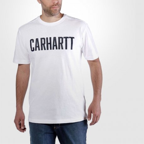 T-shirt homme Carhartt blanc