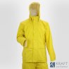 Miniature pour Veste et pantalon de pluie jaune Cofra