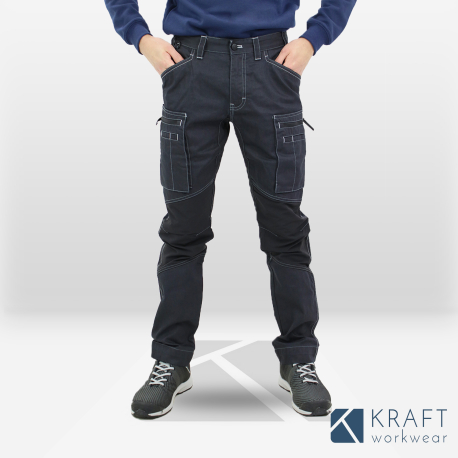 Jean de travail homme Blaklader - Kraft Workwear