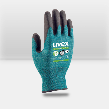 Gants de protection anti-coupure respirant Uvex Bamboo