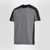 Miniature pour T-shirt bicolore 100% coton Marc gris noir